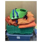 Totes and Life Jackets