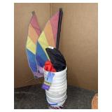 Buckets and Wind Generator
