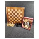 Chess Board, Wind up Musical Doll