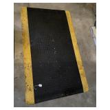 Shop Mat - Black & Yellow