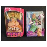Collector Barbie and Taylor Swift Barbie dolls