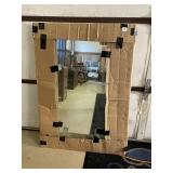 Mirror without frame