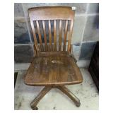 Vintage Swivel Rolling Chair
