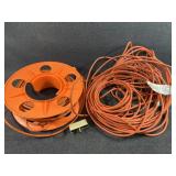Orange extension cords (2)