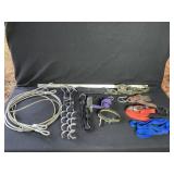 Ratchet Straps, Tie Downs, Yard Screw Lead