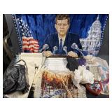 John Kennedy wall hanging, and more