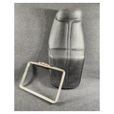 Motorcycle Seat Cushion and License frame