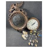 Eagle mirror, Wall Clock, Collector