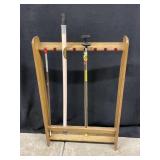 Gun Rack, Cleaning Supplies