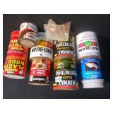 Polyurethane, gel paste, wood filler, paint &