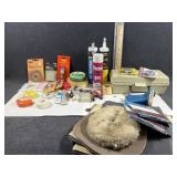 Sand paper, Label makers, caulk, and more