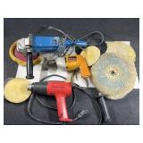 Ryobi sander, heat gun and more