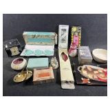 Candles, candleholder, and more