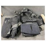 Arm slings and knee braces