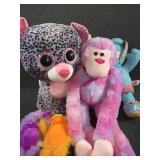 Stuffed Monkey and Bears