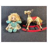 Rocking Horse Music Box, Doll Music Box