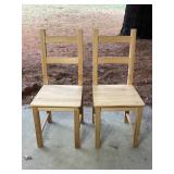 Wooden unfinished Chairs