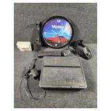 Vette Clock, Black Empty Cases