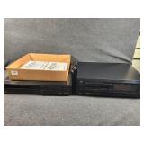 JVC VHS Player, JVC Disc, JVC Disc Player