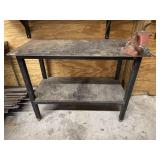 4" Snap On Vise and Metal Work Shop Table