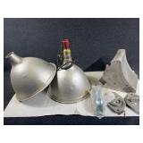 Hanging metal lights, and more