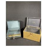 Boxes w/handles (2)