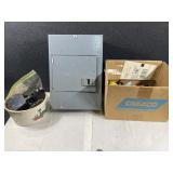 Square D breaker box and breakers