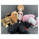 Dog Purses and Plush Dolls