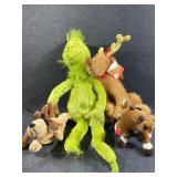 Grinch, Max and Rudolph Stuff Animals