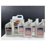 Antifreeze coolant, 2 cycle Engine oil