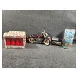 Paris Candle, Model Motorcycle, Nautical Cups