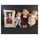 Madame Alexander and other Porcelain Dolls