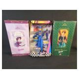 Collector Barbies in boxes