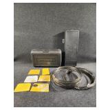 Saw Blades, Empty Black Tool Cases and More