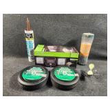 6" Steel Wheel, Beams LED Security Light