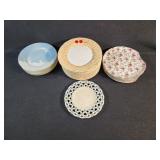 Small assorted plates