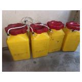 Yellow Plastic Containers