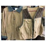 XL Carhartt Vest, Merit Awards Jacket