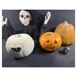 Skeleton, Jack O Lantern, Pumpkins