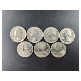 1776-1976 Quarters(4), 2002 Quarters(3)