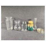 Vintage glass chicken water and more