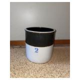 2 Gallon Two Toned Crock