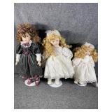 Collectable Porcelain Dolls