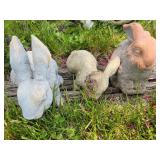 Bunny lawn decorations