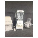 Rival ice Crusher and Hmilton beach blender and