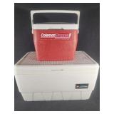 Igloo Marine cooler and Coleman Strapper 8