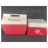 Playmate and Coleman coolers