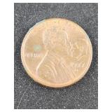 1977 Penny(Has 2 faces)
