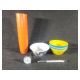 Cereal bowls, plastic cups and more