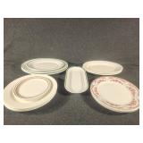 Dinner plates, saucer and more